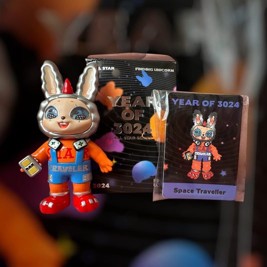 Finding Unicorn All Star Year of 3024 Series - Confirmed Blind Box - Space Traveler!