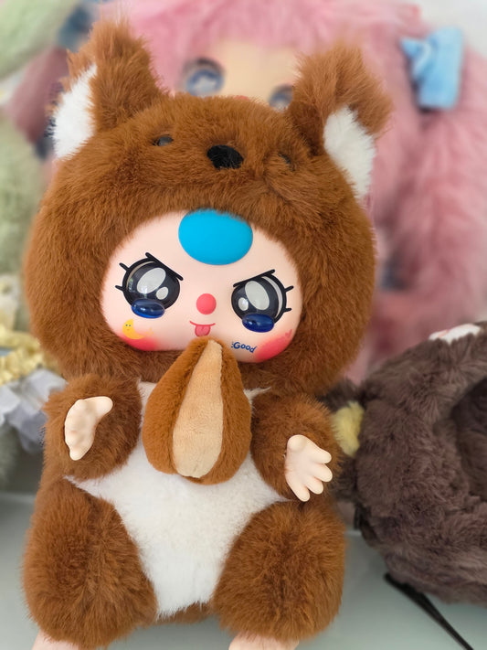 Baby Three 400% Red Squirrel- Crying Eyes